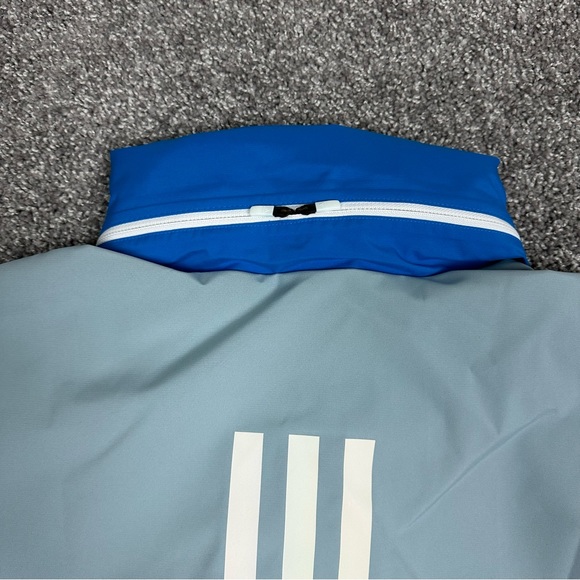 Adidas Terrex CT My Shelter Rain Ready Color Block Mens Jacket Blue Sz M H65694 - Picture 11 of 16